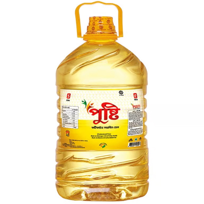পুষ্টি সয়াবিন তেল – PUSTI Soyabean Oil 5Ltr